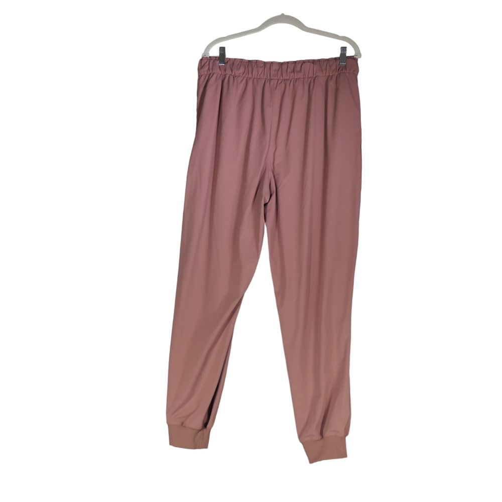 Lululemon Athleisure Jogger Pants Women 14 High Rise Gym Pink Performance - Picture 8 of 13
